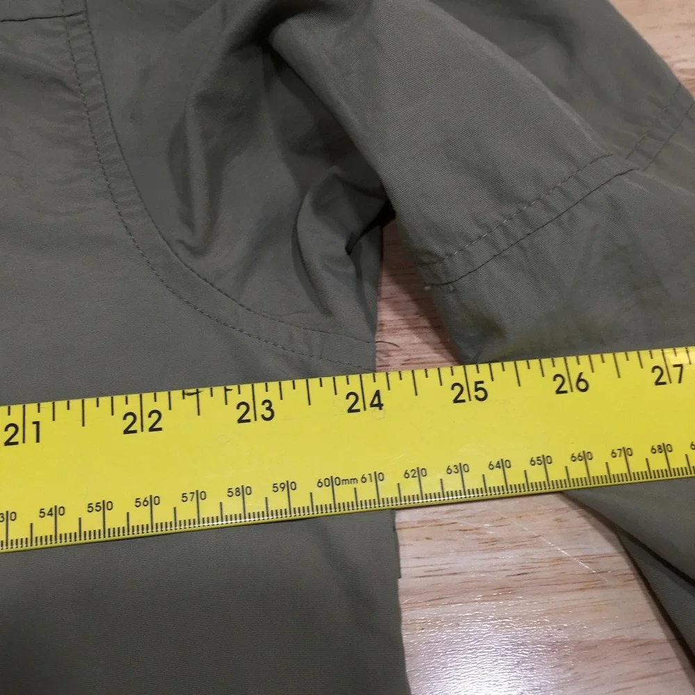 Little Donkey Andy Mens Power Dry Fishing Shirt Tan Khaki Vented Hiking Large